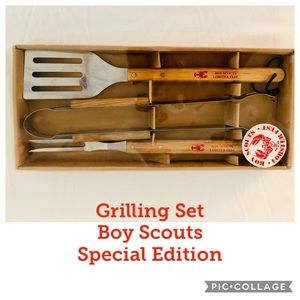 3 Piece Grill Set BBQ 🦞